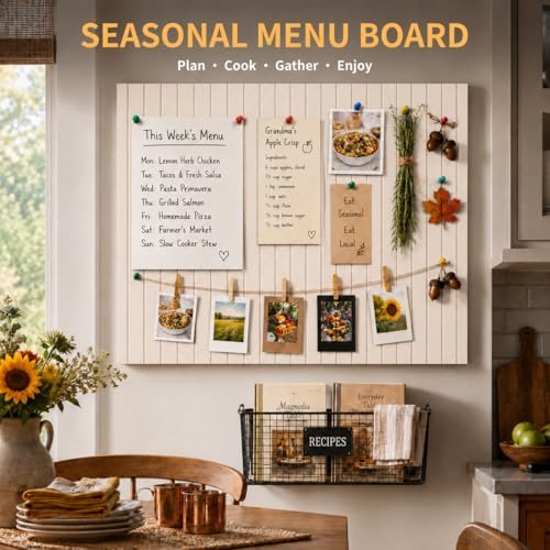 48" x 36" Large Felt Bulletin Board Tiles 12 Pack Corkboard Oatmeal
