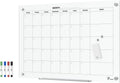 TOWON 36 x 24 Inches Tempered Glass Calendar Dry Erase Board