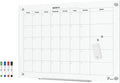 TOWON 36 x 24 Inches Tempered Glass Calendar Dry Erase Board by TOWON