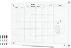 TOWON 36 x 24 Inches Tempered Glass Calendar Dry Erase Board by TOWON