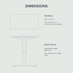 FLEXISPOT EN1 One-Piece Standing Desk - Image 5