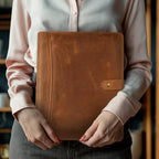 Leather Village Leather Portfolio Organizer - Image 5