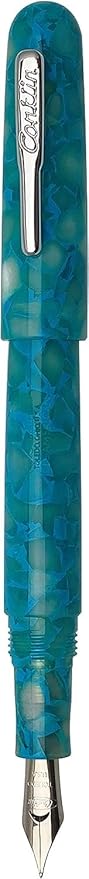 Conklin All American Fountain Pen in Turquoise Serenity – Broad Nib, Bold - Image 5