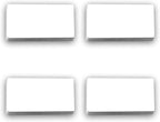 OQUYDEA 40-Pack Dry Erase Magnetic Labels by OQUYDEA