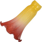 Bieye LS16 Lily Flower Blown Glass Lampshade by Bieye