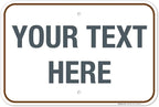 Custom Sign, Personalized Metal Signs, Customize by SigoSigns