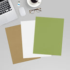 LUXPaper 8.5" x 11" Paper | Letter Size | Avocado Green | 70lb. Text | 250 Qty - Image 6
