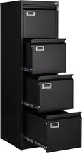 4 drawer file cabinet, filing cabinets for home, main product view