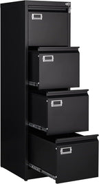 4 drawer file cabinet, filing cabinets for home, main product view