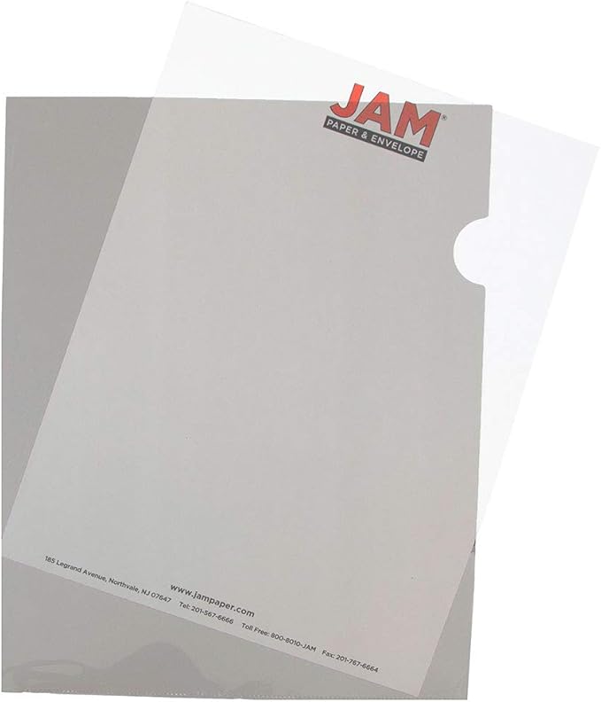 JAM Paper Plastic Sleeves by JAMPaper
