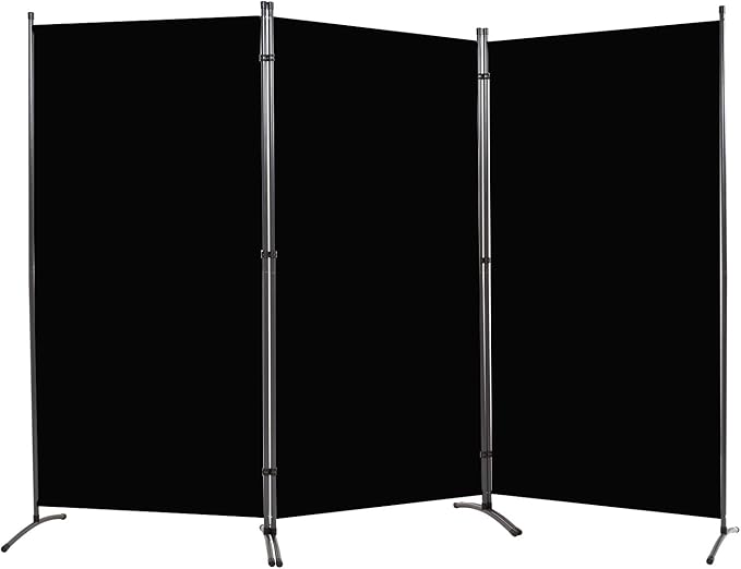 Room Divider 6FT Folding Privacy Screens, 3 Panel Partition Room Dividers - Image 7