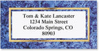 Granite & Gold Foil Border Return Address Labels by ColorfulImages