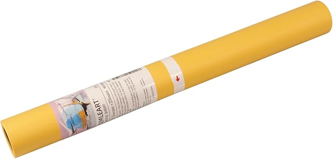 SEMLEART Tracing Paper Roll, 17.5-inch x 25yard，Yello Translucent Vellum by SEMLEART