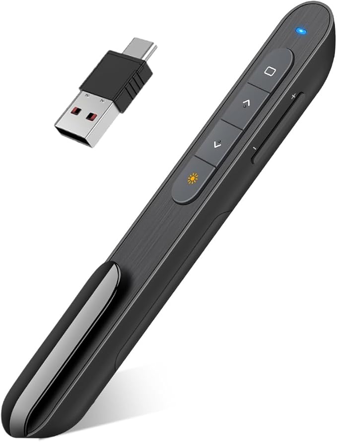 Wireless Presenter Remote Presentation Clicker by DINOSTRIKE