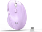 Ergonomic Wireless Mouse with USB Receiver - Image 8
