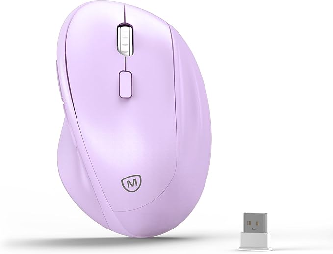 Ergonomic Wireless Mouse with USB Receiver - Image 8