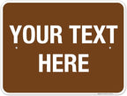 Custom Sign, Personalized Metal Signs, Customize by SigoSigns