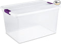Sterilite 18-Pack 66 Quart Clearview Latch Box, Stackable Organizer Bins by Sterilite