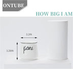 ONTUBE Porcelain Pens Holder Stand, Ceramic Pencils Holder - Image 4