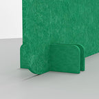 Escape 12" Freestanding Desk Divider | Eco-Friendly Acoustic Privacy Screen | - Image 3