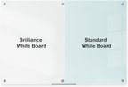 Large Glass Whiteboard, 72 x 48 Inches Magnetic Glass Dry Erase Board - Image 5