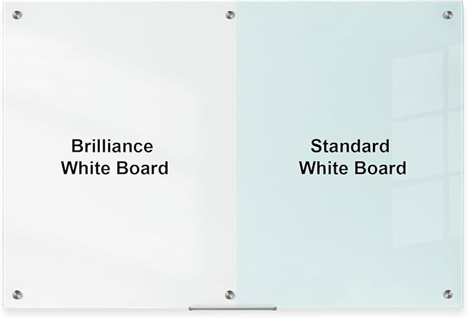 Large Glass Whiteboard, 72 x 48 Inches Magnetic Glass Dry Erase Board - Image 5