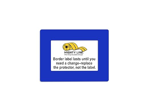 Mighty Line Shield Clear Label Protector Cover Sleeves by MightyLine