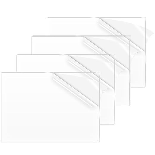 4 Pack 24x36 Inch Acrylic Sheet 1/8" Thick, Cast Acrylic Sheet, by ADTDA