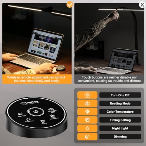 pzloz led desk lamp for office home, package contents