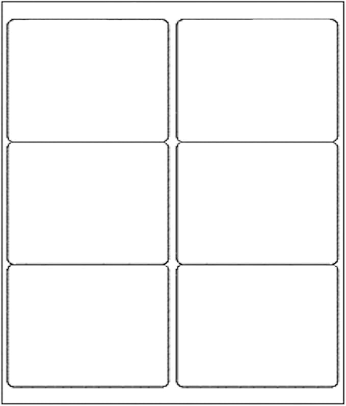 BESTEASY 3 1/3" x 4" Labels Shipping Labels by BESTEASYLABELPRINTER