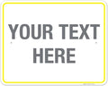 Personalized Custom Customize for Office, Delivery Yellow Sign, 24x30 Inches by SigoSigns