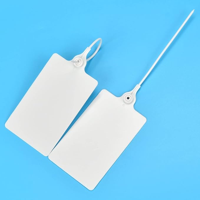 100 Plastic Shipping Tags - Image 8