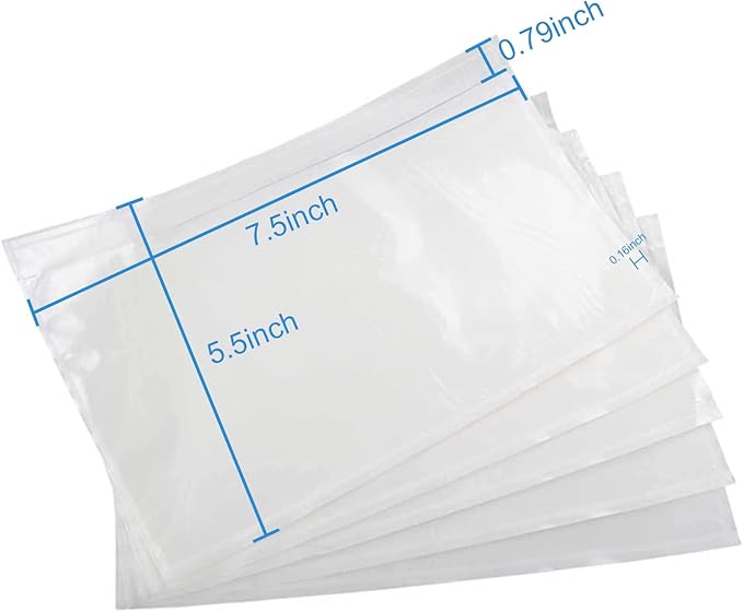 Coopaty Packing List Envelopes 7.5"x5.5" Pouches Invoice Enclosed Adhesive Bags - Image 2