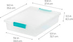 IRIS USA 6 Qt. Plastic Storage Bins Containers - Image 2