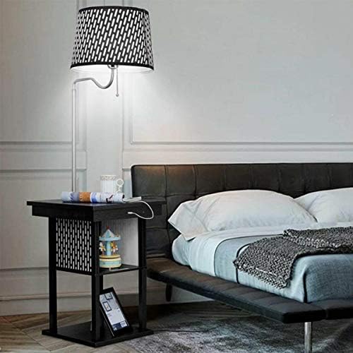 Brightech Madison w. Table & Lamp Combo, Desk Lamp with Wireless Charging...