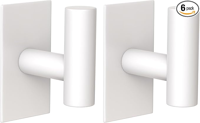 VAEHOLD Wall Towel Hooks, Heavy Duty Sticky Holder Waterproof Towel Hooks by VAEHOLD