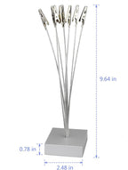 Cube Base 8-Branch Tree Style Memo/Card/Paper/Photo Holder Table Number Holder - Image 2