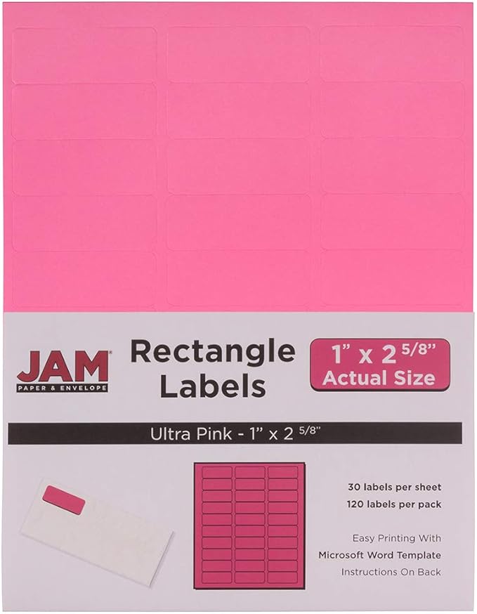 JAM PAPER Return Address Labels - Image 7