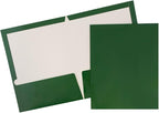 JAM PAPER Laminated Two Pocket Glossy School Folders by JAMPaper