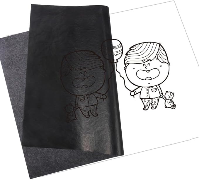 Selizo 100 Sheets Black Carbon Transfer Tracing Paper - Image 7