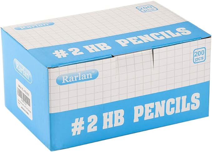 Rarlan Wood-Cased #2 HB Pencils, Pre-sharpened - Image 4