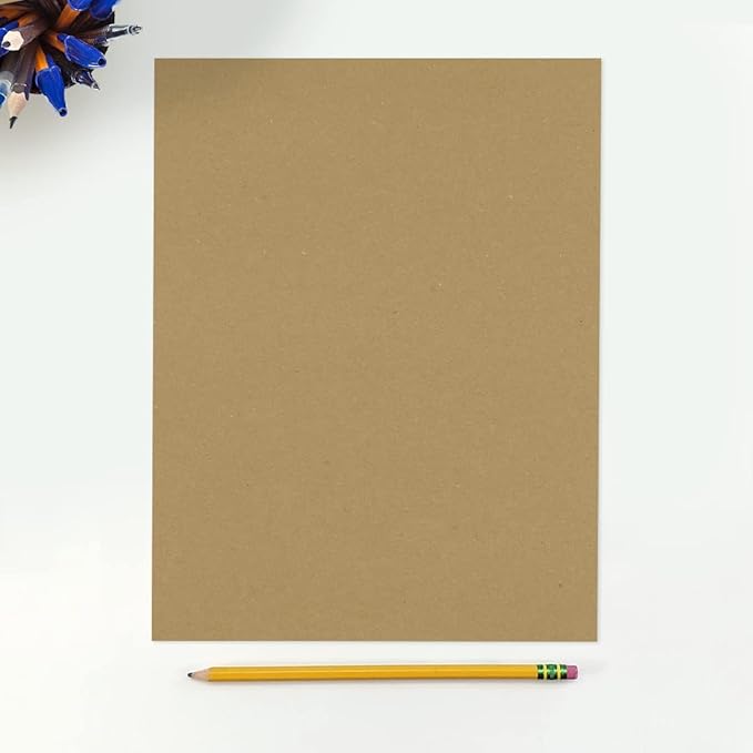 LUXPaper 8.5" x 11" Paper | Letter Size | Grocery Bag Brown | 70lb. Text | 250 - Image 3