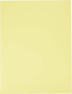 LUXPaper 8.5" x 11" Paper | Letter Size | Pastel Canary Yellow | 60lb. Text | by LUXPaper