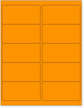 NextDayLabels - 8-1/2 x 11 Neon Color High Light Fluorescent Labels