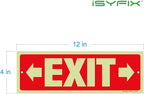 iSYFIX Exit Signs with Directional Right & Left Arrow - Image 8