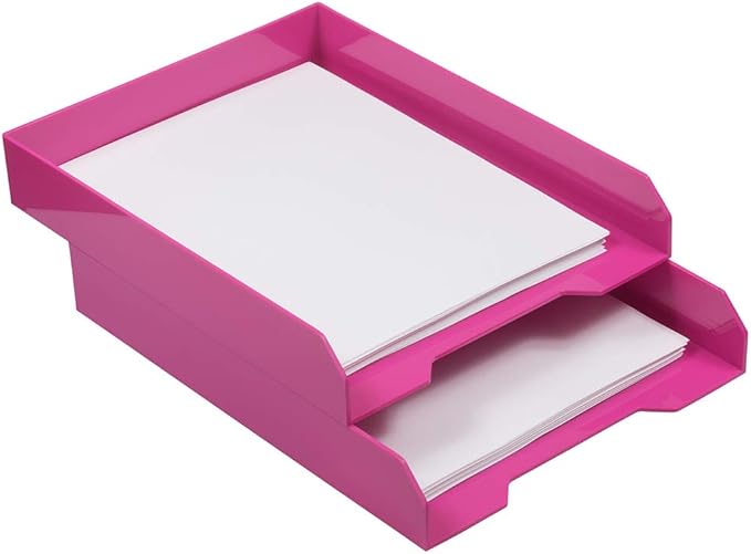 JAM PAPER Stackable Paper Trays - Image 3