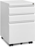 approgreent mobile file cabinet for home office, lockable, main product view