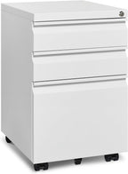 approgreent mobile file cabinet for home office, lockable, main product view