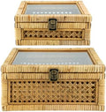 huaxin craft h rattan square box with lid, main product view