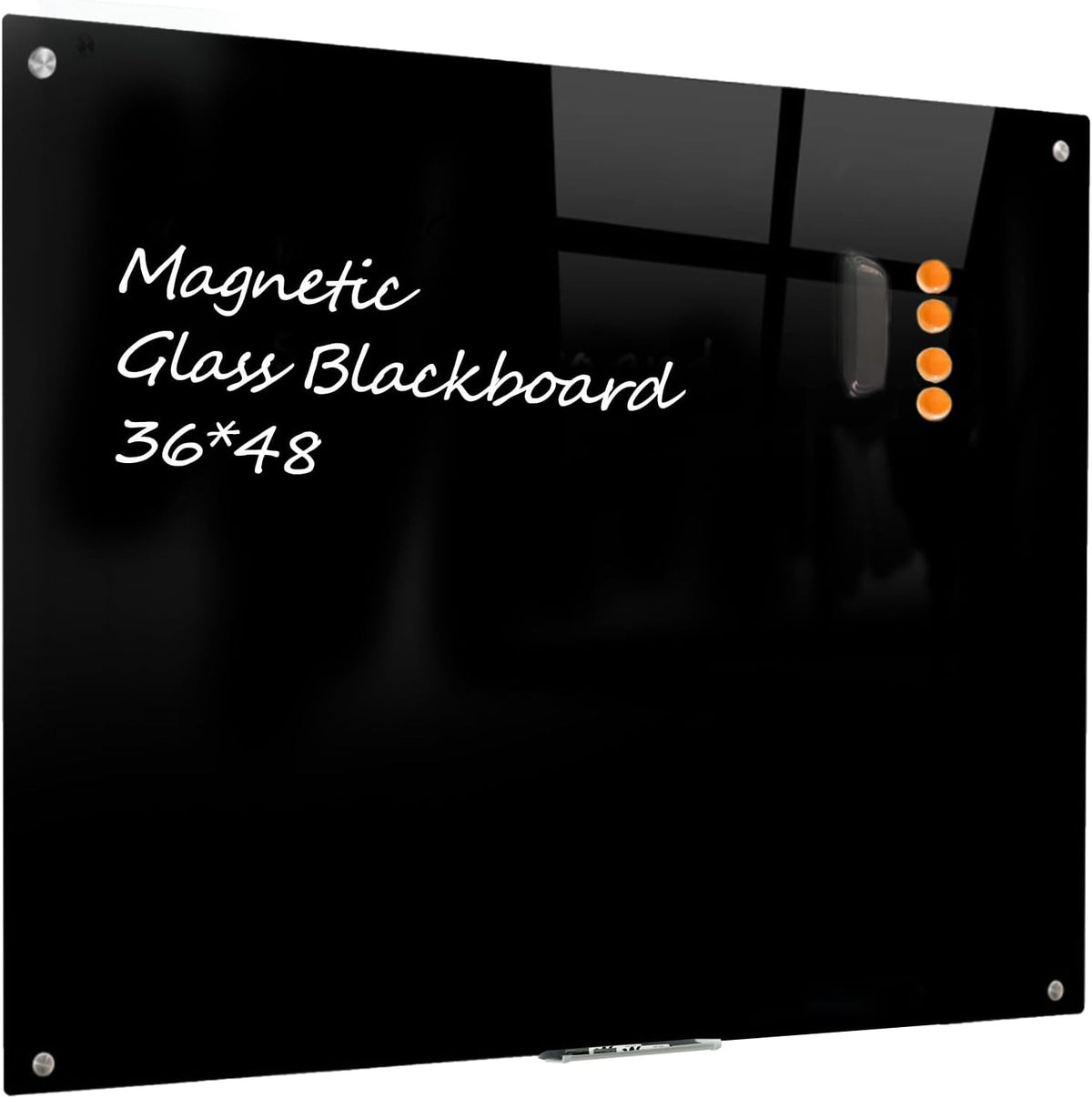 Glass Black Board Magnetic Dry Erase Board